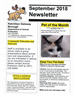 Sept 2018 Newsletter