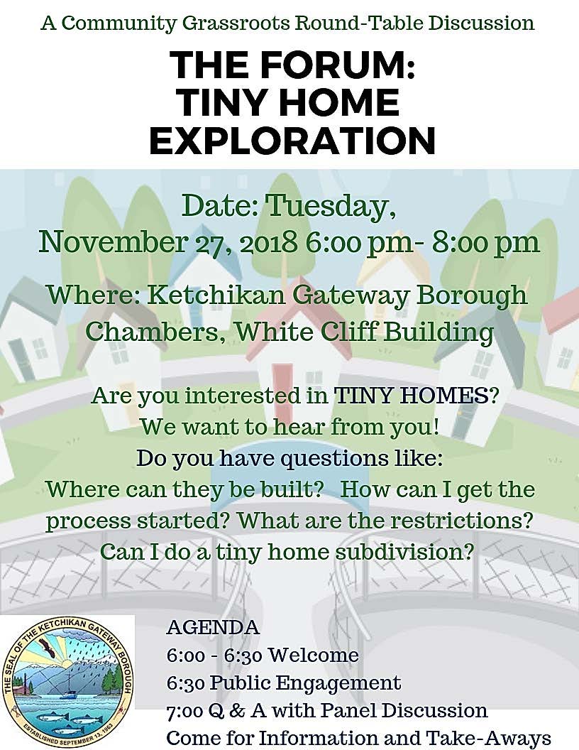 Tiny House Forum Poster